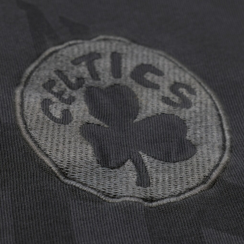 Boston Celtics Downtown Collection Premium T-Shirt Black - Mitchell & Ness