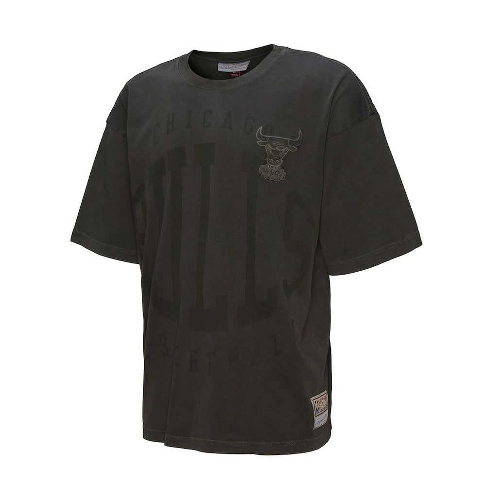 Chicago Bulls Downtown Collection Premium T-Shirt Black - Mitchell & Ness outlet