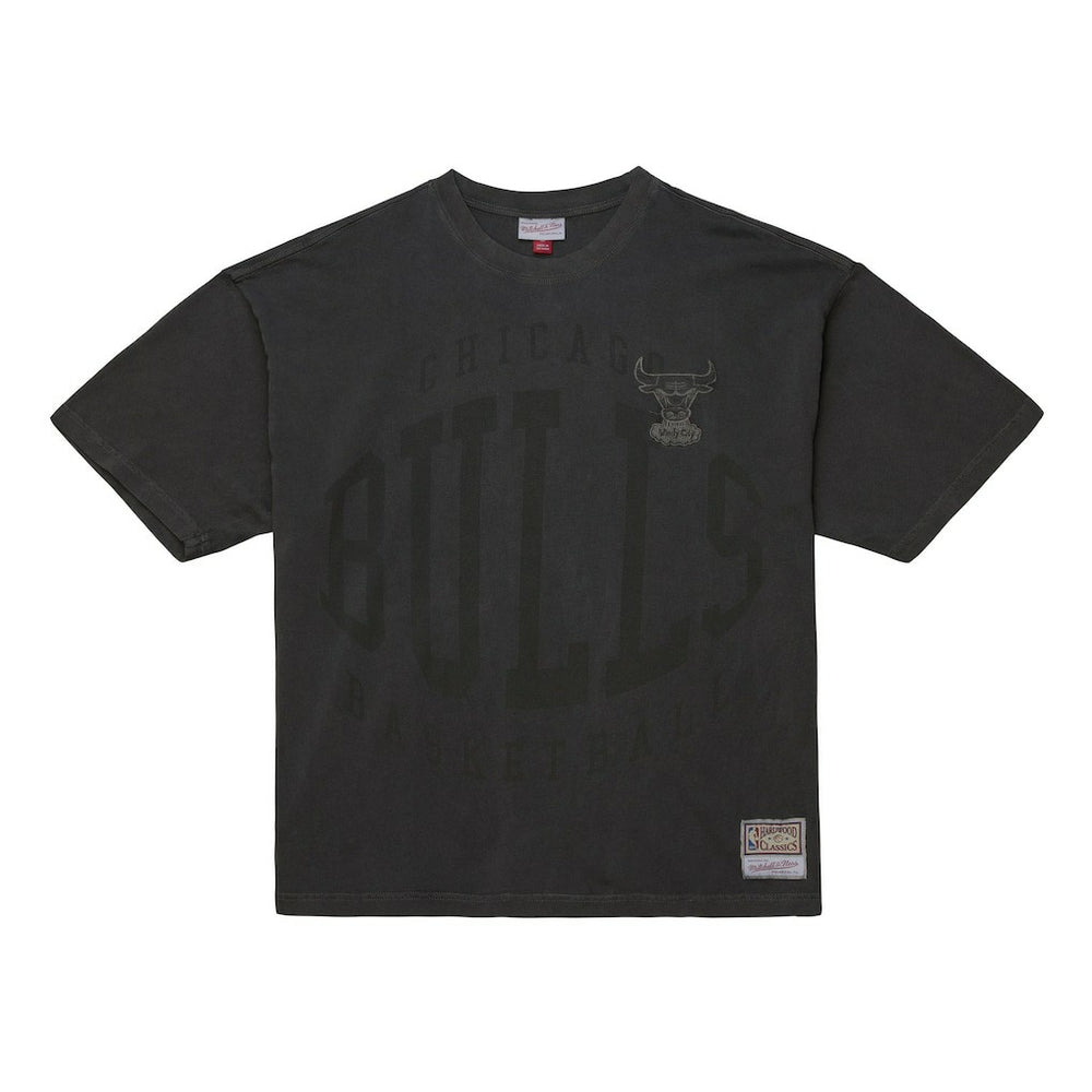 Chicago Bulls Downtown Collection Premium T-Shirt Black - Mitchell & Ness outlet