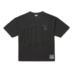 Chicago Bulls Downtown Collection Premium T-Shirt Black - Mitchell & Ness outlet