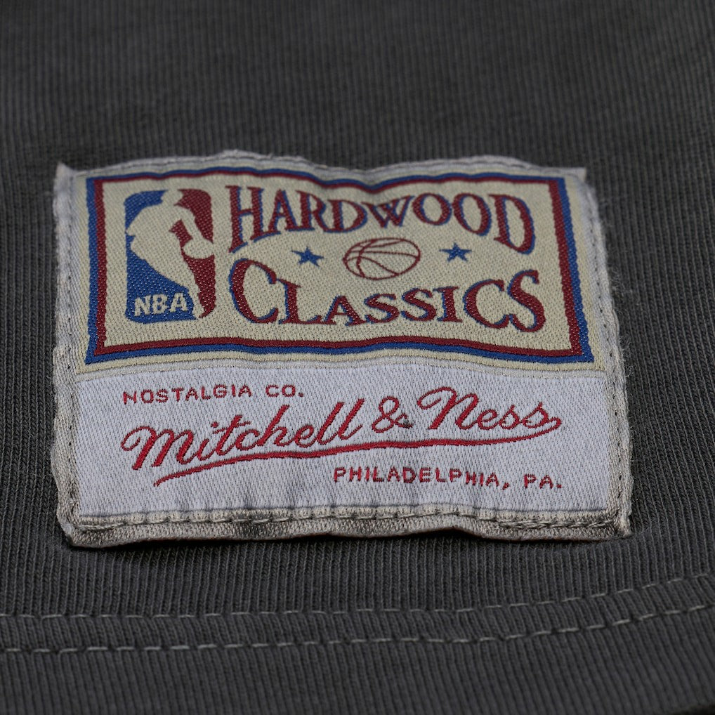 Charlotte Hornets Downtown Collection Premium T-Shirt Black - Mitchell & Ness
