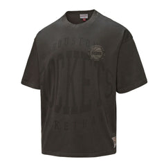 Houston Rockets Downtown Collection Premium T-Shirt Black - Mitchell & Ness