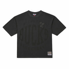 Milwaukee Bucks Downtown Collection Premium T-Shirt Black - Mitchell & Ness