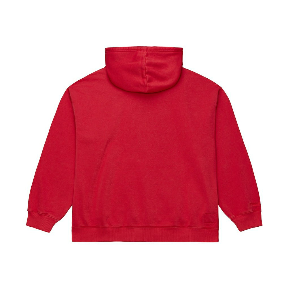 Chicago Bulls Downtown Collection Fleece Hoodie Maroon - Mitchell & Ness