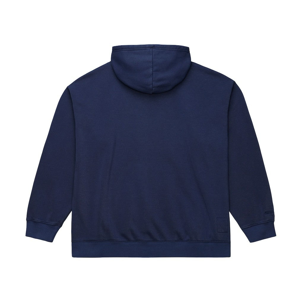 Golden State Warriors Downtown Collection Fleece Hoodie Navy - Mitchell & Ness