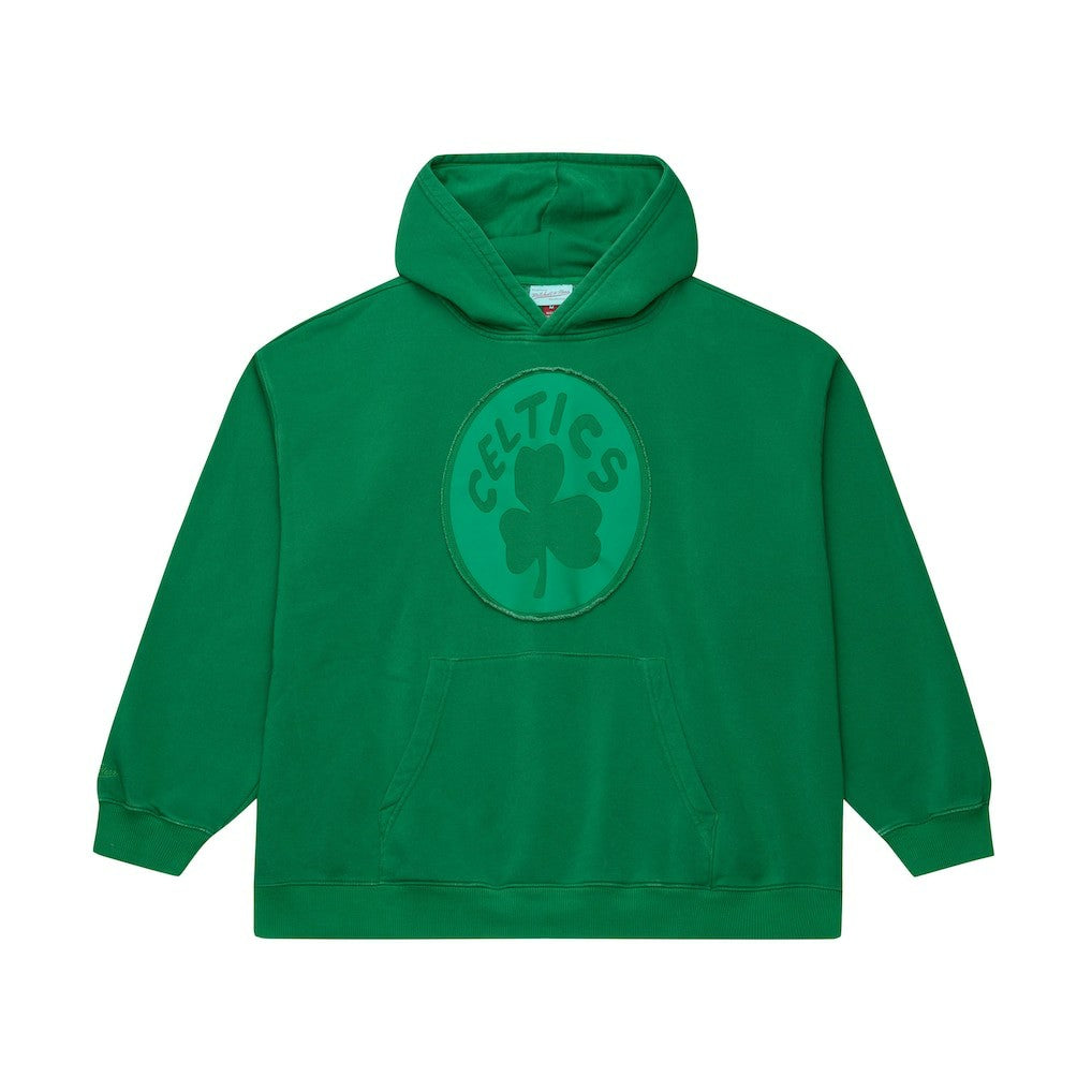 Boston Celtics Downtown Collection Fleece Hoodie Green - Mitchell & Ness outlet