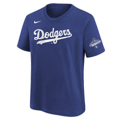 Shohei Ohtani Los Angeles Dodgers Nike Youth 2025 World Series Champions Name & Number T-Shirt - Royal T-shirts