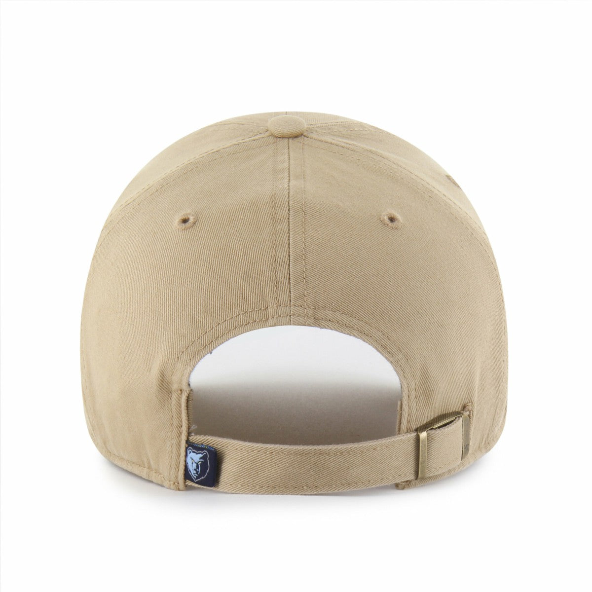 Memphis Grizzlies '47 Logo Clean Up Adjustable Hat Khaki - 47 brand outlet