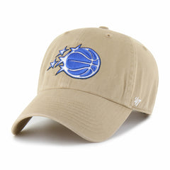 Orlando Magic '47 Logo Clean Up Adjustable Hat Khaki - 47 brand