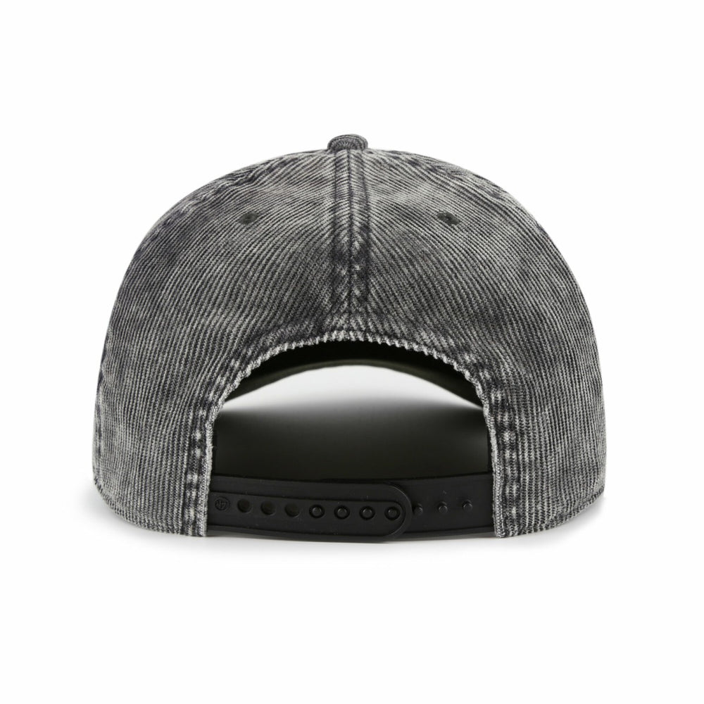 Los Angeles Lakers '47 Reclaim Snow Wash Corduroy Adjustable Hitch Hat Charcoal - 47 brand