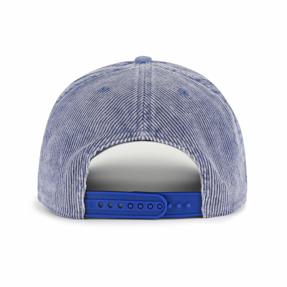 New York Knicks '47 Reclaim Snow Wash Corduroy Adjustable Hitch Hat Blue - 47 brand