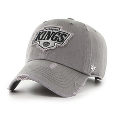 Los Angeles Kings '47 Weathered Clean Up Adjustable Hat - Charcoal | US 203536495