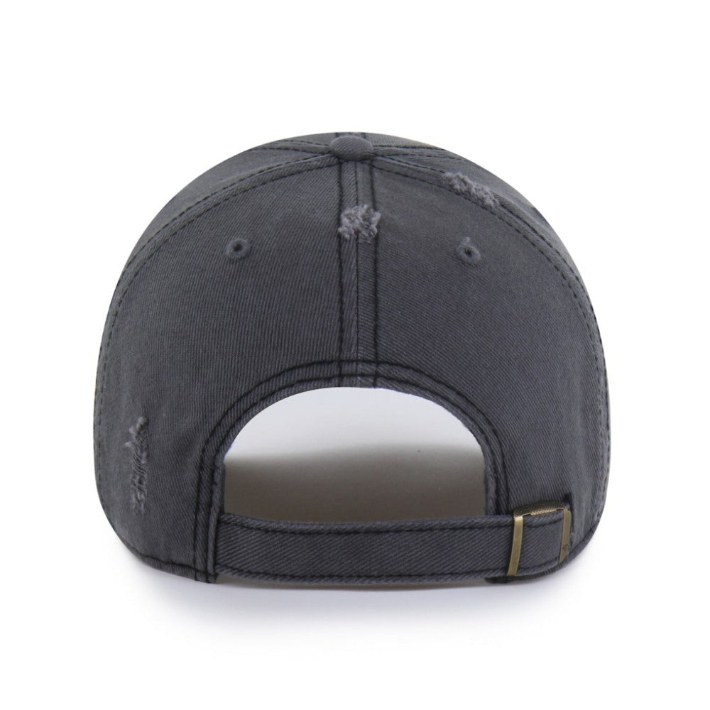 Boston Bruins '47 Weathered Clean Up Adjustable Hat - Charcoal | US 203536496