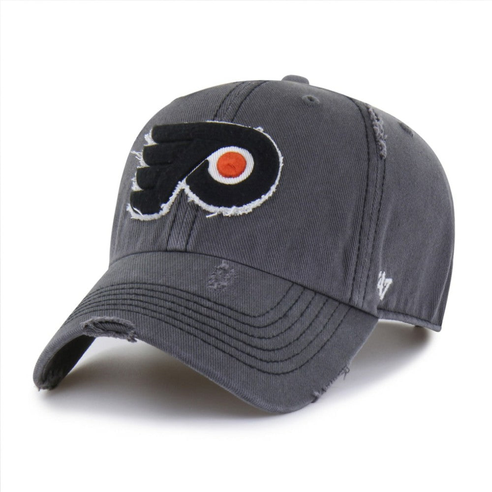 Philadelphia Flyers '47 Weathered Clean Up Adjustable Hat - Charcoal | US 203536500