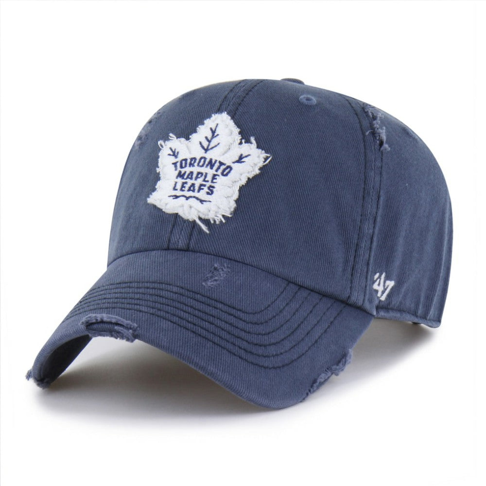 Toronto Maple Leafs '47 Weathered Clean Up Adjustable Hat - Navy | US 203536503