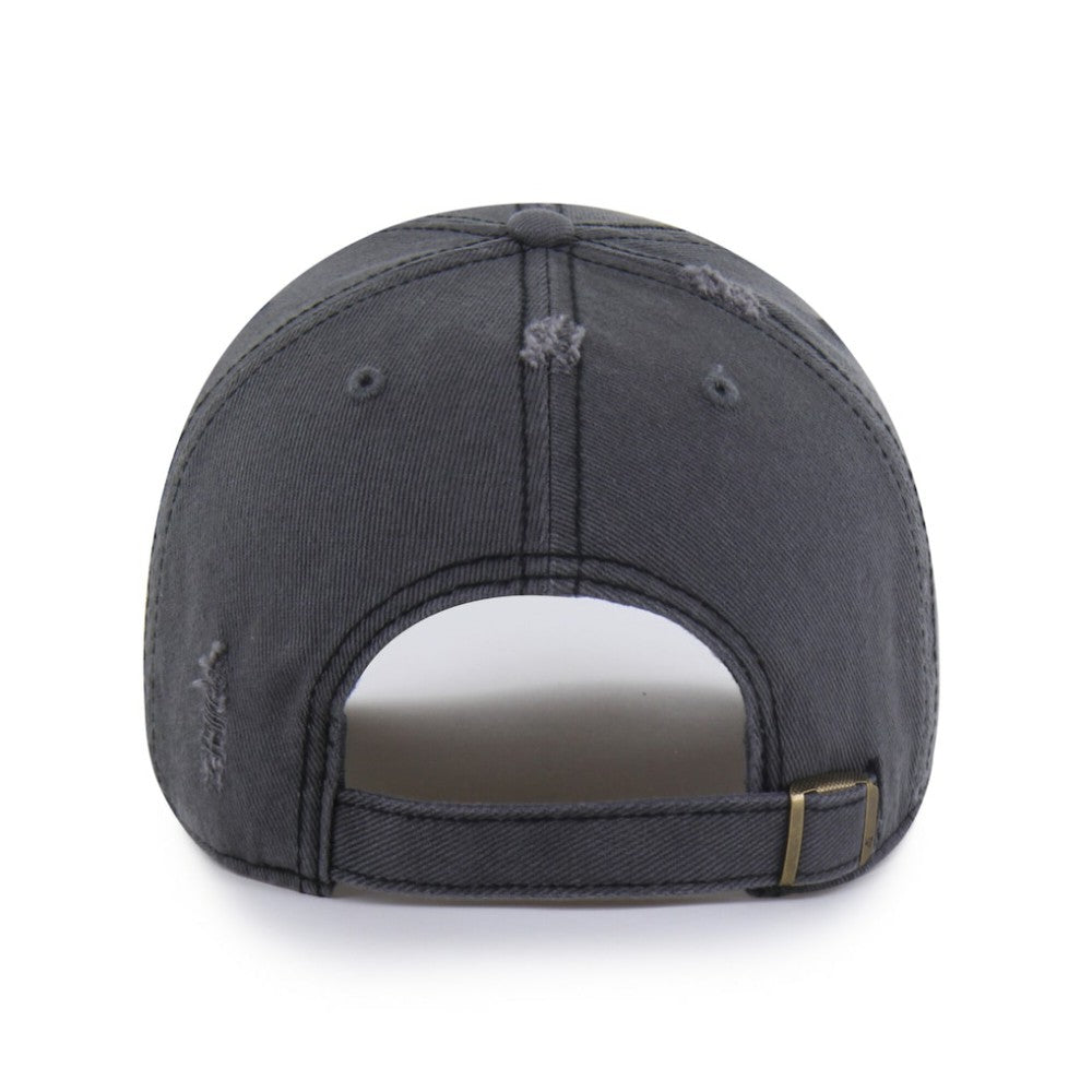 Pittsburgh Penguins '47 Weathered Clean Up Adjustable Hat - Charcoal | US 203536508