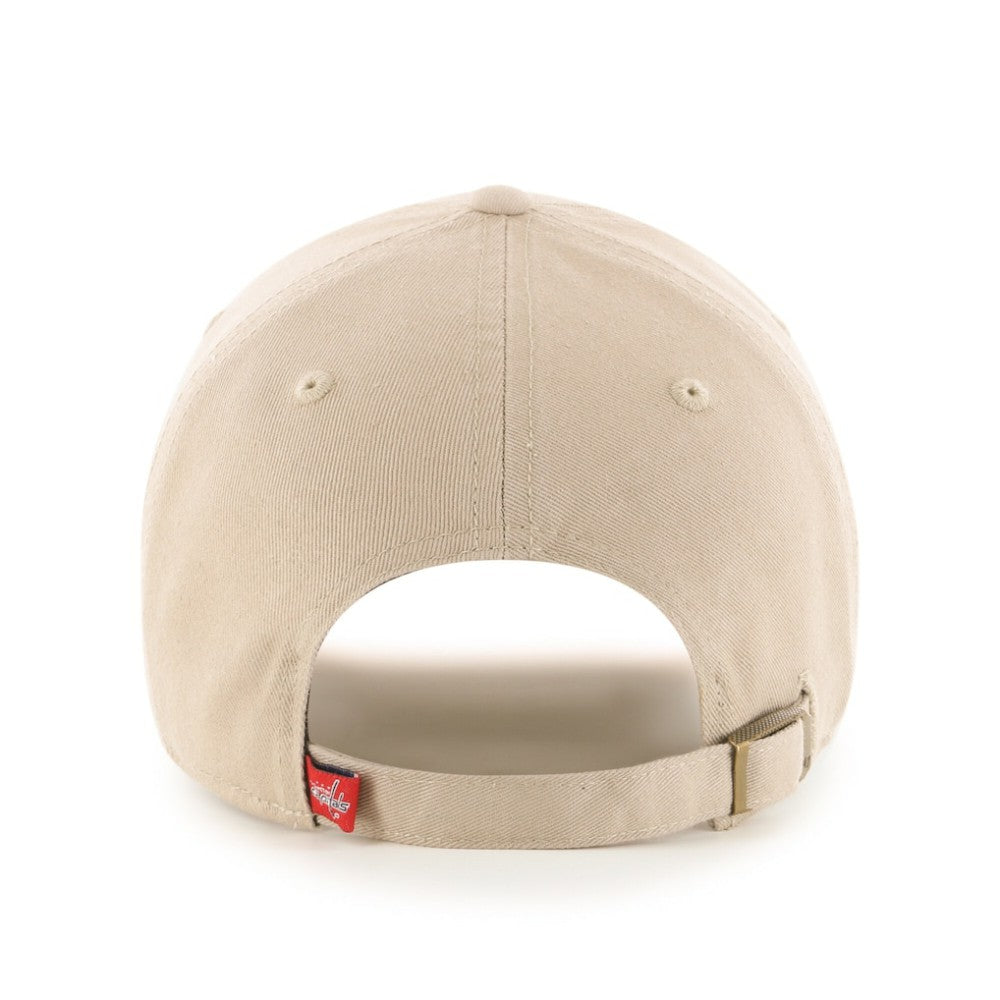 Washington Capitals '47 Logo Clean Up Adjustable Hat - Khaki | US 203536509