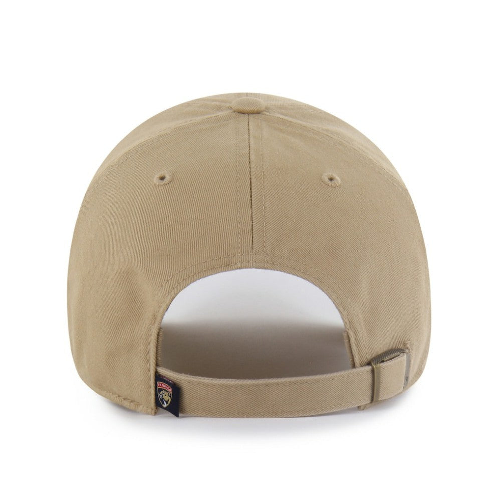 Florida Panthers '47 Logo Clean Up Adjustable Hat - Khaki | US 203536512