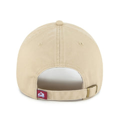 Colorado Avalanche '47 Logo Clean Up Adjustable Hat - Khaki | US 203536524