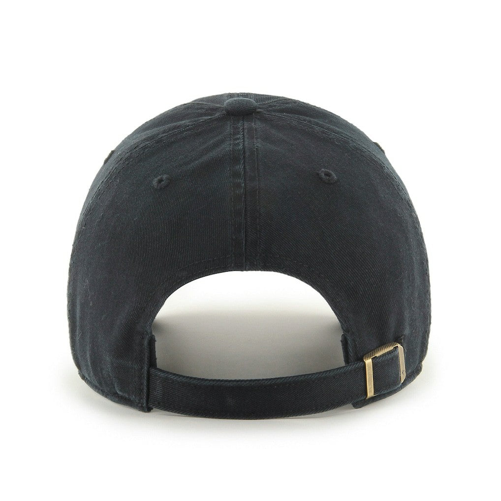 Chicago Bulls '47 Black on Black Clean Up Adjustable Hat - 47 brand