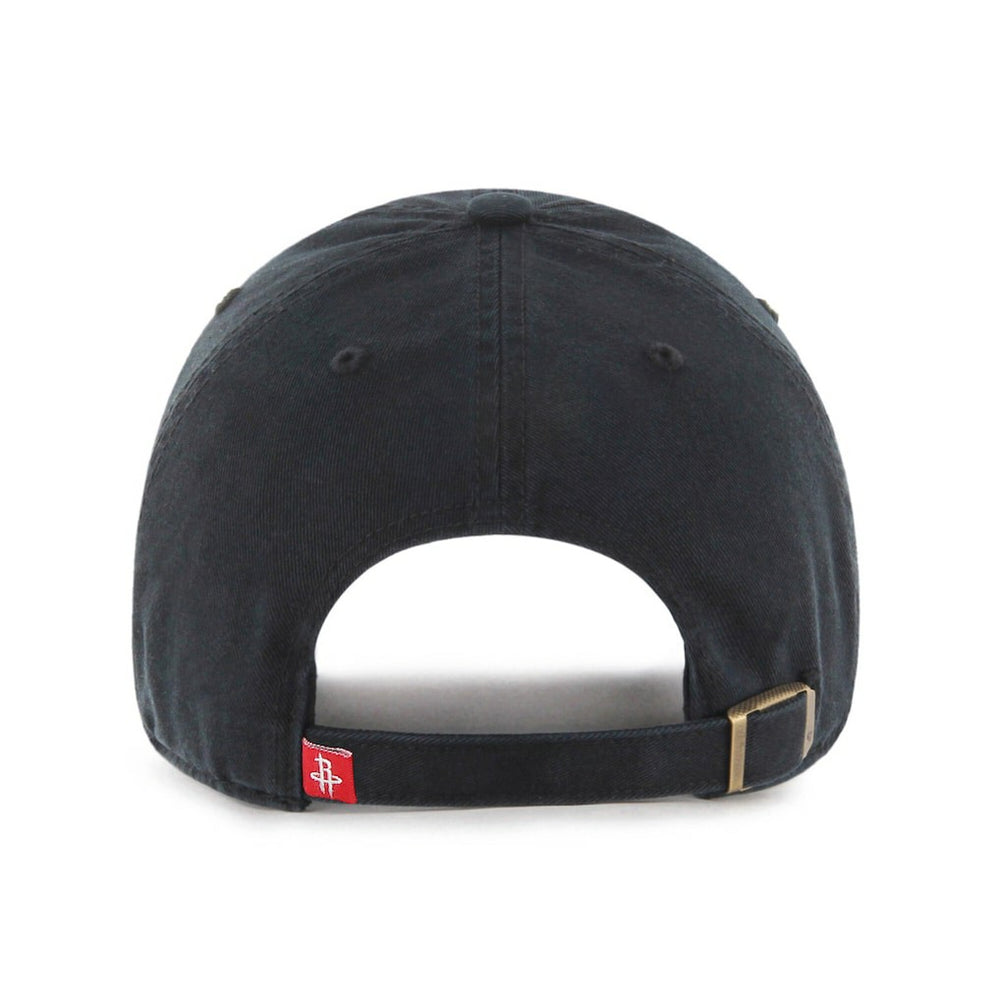Houston Rockets '47 Black on Black Clean Up Adjustable Hat - 47 brand
