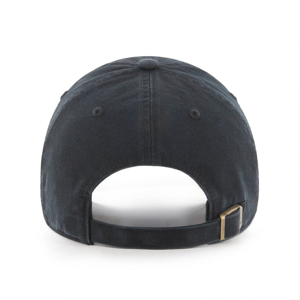 Denver Nuggets '47 Black on Black Clean Up Adjustable Hat - 47 brand