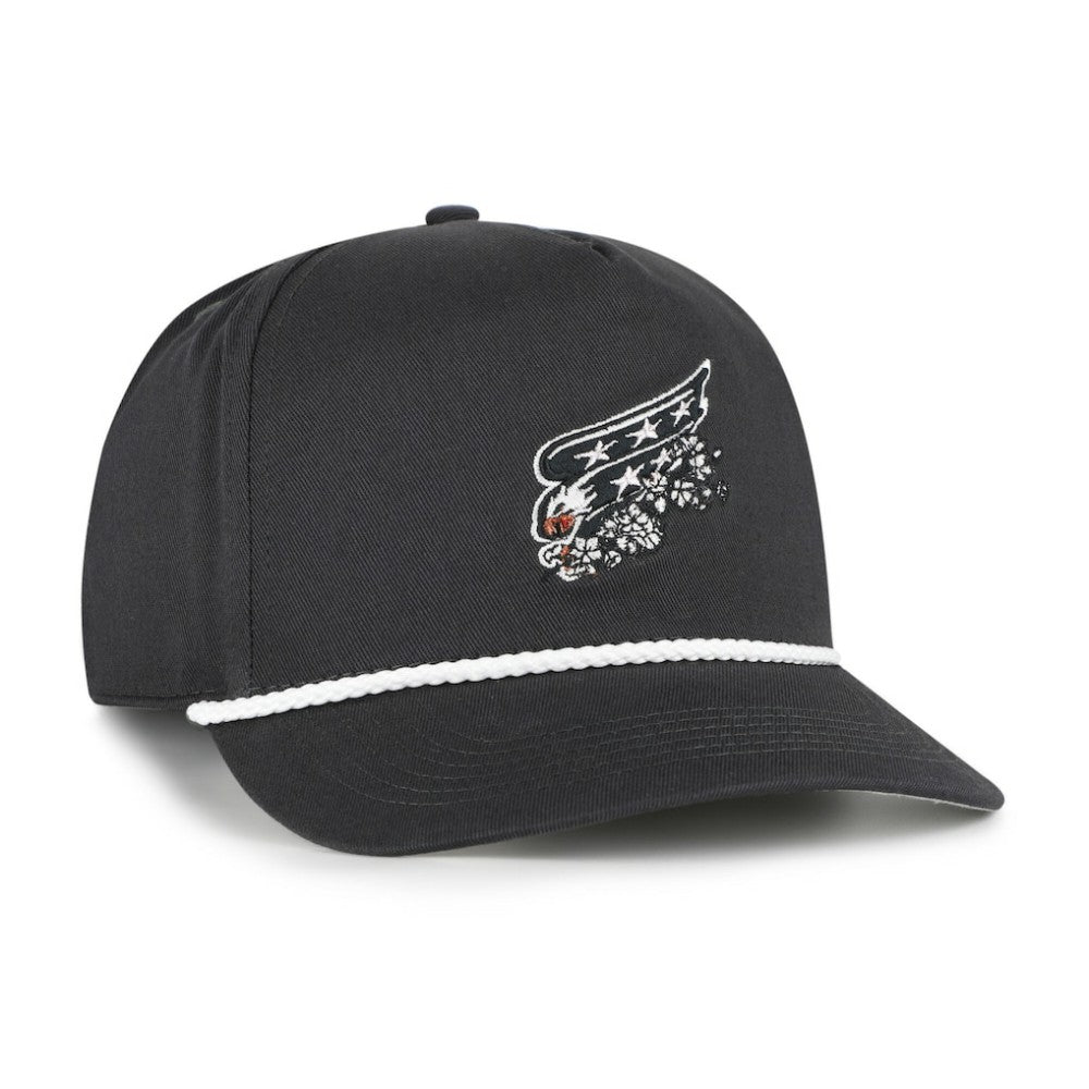Washington Capitals '47 Cherry Blossom Rope Hitch Adjustable Hat - Charcoal | US 203536563