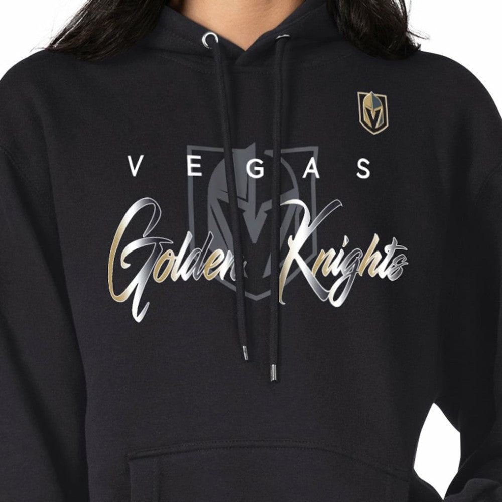 Vegas Golden Knights G-III 4Her by Carl Banks Shadow Logo Fleece Pullover Hoodie - Black | US 203538740