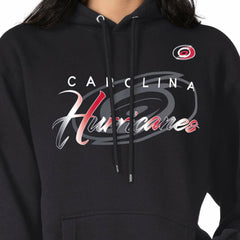 Carolina Hurricanes G-III 4Her by Carl Banks Shadow Logo Fleece Pullover Hoodie - Black | US 203538753