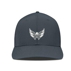 Washington Capitals Levelwear Rise Slate & Snow Structured Flex Hat - Charcoal | US 203539001