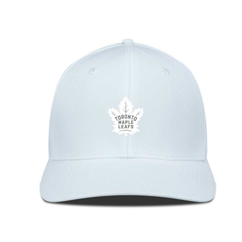 Toronto Maple Leafs Levelwear Rise Slate & Snow Structured Flex Hat - White | US 203539013
