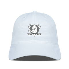 Anaheim Ducks Levelwear Matrix Slate & Snow Unstructured Adjustable Hat - White | US 203539041