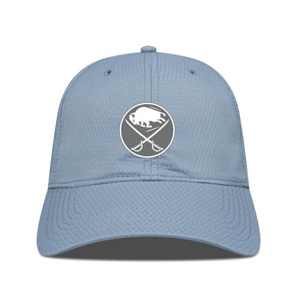Buffalo Sabres Levelwear Matrix Slate & Snow Unstructured Adjustable Hat - Blue | US 203539044