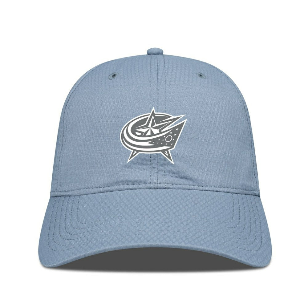 Columbus Blue Jackets Levelwear Matrix Slate & Snow Unstructured Adjustable Hat - Blue | US 203539051