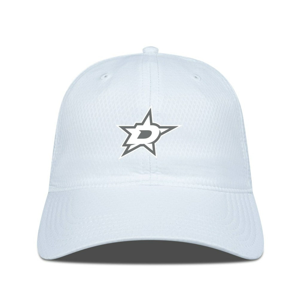 Dallas Stars Levelwear Matrix Slate & Snow Unstructured Adjustable Hat - White | US 203539056