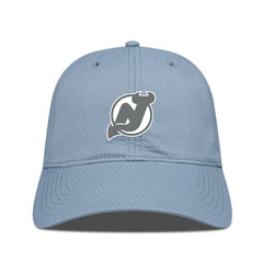 New Jersey Devils Levelwear Matrix Slate & Snow Unstructured Adjustable Hat - Blue | US 203539062