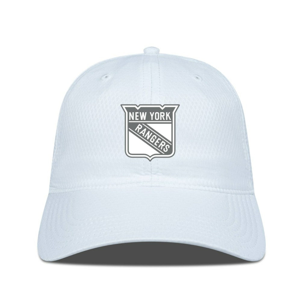 New York Rangers Levelwear Matrix Slate & Snow Unstructured Adjustable Hat - White | US 203539069