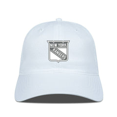 New York Rangers Levelwear Matrix Slate & Snow Unstructured Adjustable Hat - White | US 203539069