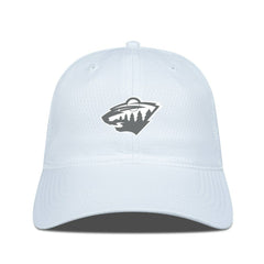 Minnesota Wild Levelwear Matrix Slate & Snow Unstructured Adjustable Hat - White | US 203539071