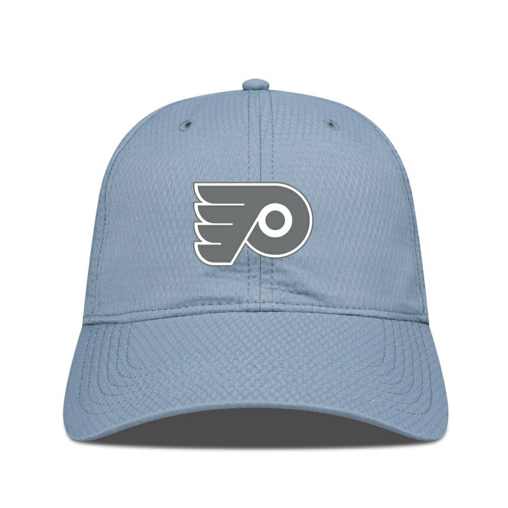 Philadelphia Flyers Levelwear Matrix Slate & Snow Unstructured Adjustable Hat - Blue | US 203539079
