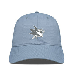San Jose Sharks Levelwear Matrix Slate & Snow Unstructured Adjustable Hat - Blue | US 203539085