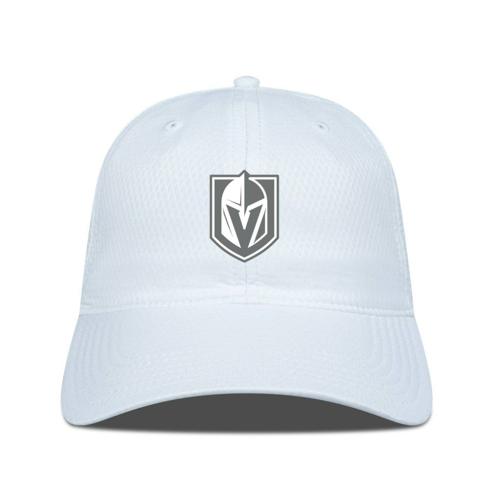 Vegas Golden Knights Levelwear Matrix Slate & Snow Unstructured Adjustable Hat - White | US 203539092