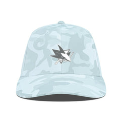 San Jose Sharks Levelwear Clash Slate & Snow Meshback Flex Hat - Camo | US 203539106