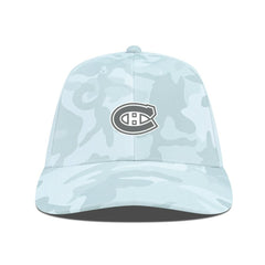 Montreal Canadiens Levelwear Clash Slate & Snow Meshback Flex Hat - Camo | US 203539109