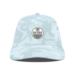 Edmonton Oilers Levelwear Clash Slate & Snow Meshback Flex Hat - Camo | US 203539116