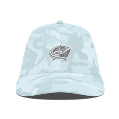 Columbus Blue Jackets Levelwear Clash Slate & Snow Meshback Flex Hat - Camo | US 203539117