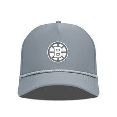 Boston Bruins Levelwear Gordon Slate & Snow Rope Adjustable Hat - Gray | US 203539128