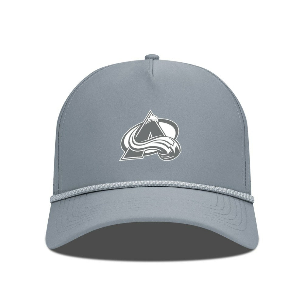 Colorado Avalanche Levelwear Gordon Slate & Snow Rope Adjustable Hat - Gray | US 203539130