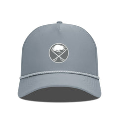 Buffalo Sabres Levelwear Gordon Slate & Snow Rope Adjustable Hat - Gray | US 203539133