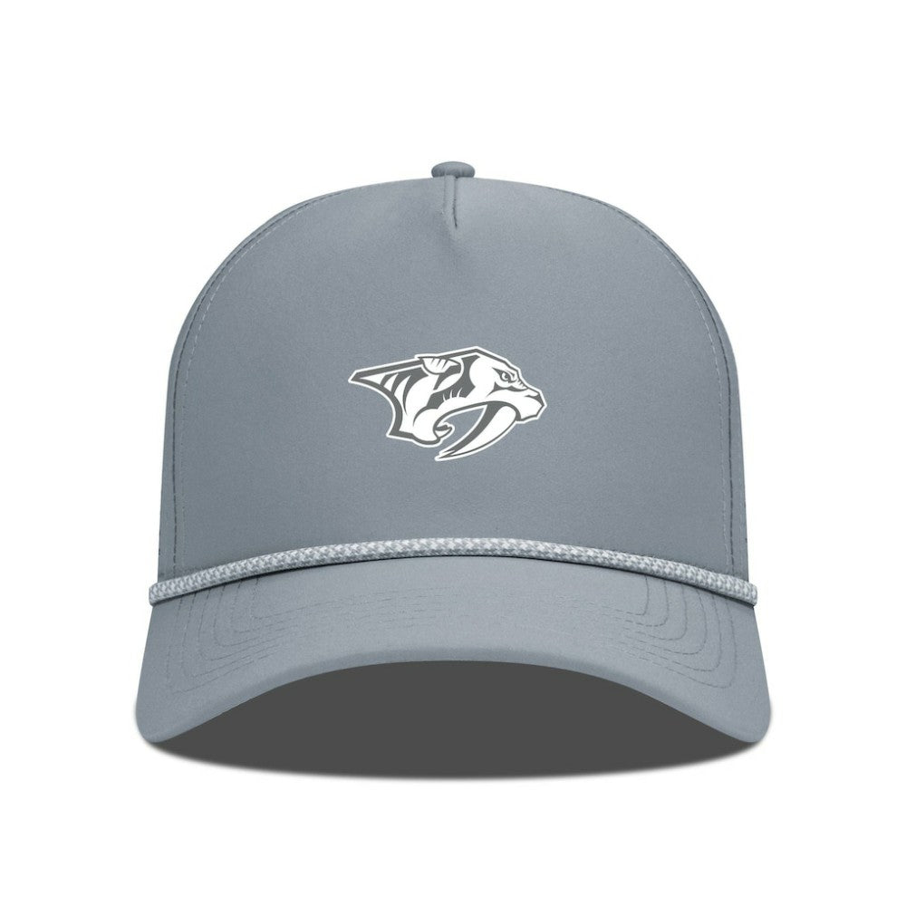 Nashville Predators Levelwear Gordon Slate & Snow Rope Adjustable Hat - Gray | US 203539138